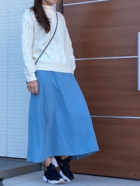 ともみさん（レディース・159cm）の冬コーディネート