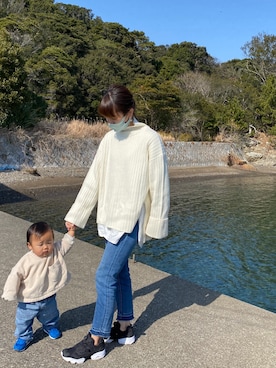 ともみさん（レディース・159cm）の冬コーディネート