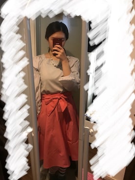 Mizuki Ukaiさん（レディース・161cm）の春コーディネート