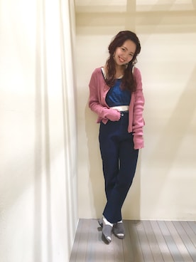 MihoUesugiさん(レディース・154cm)の春コーディネート