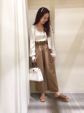 MihoUesugiさん（レディース・154cm）の春コーディネート