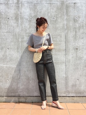 MihoUesugiさん（レディース・154cm）の春コーディネート