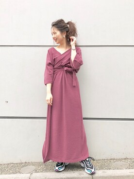 MihoUesugiさん（レディース・154cm）の春コーディネート