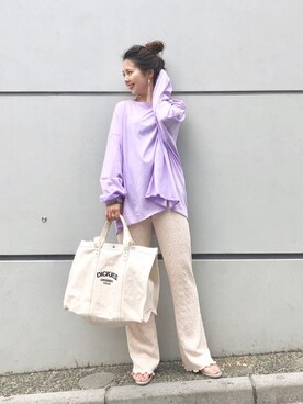 MihoUesugiさん(レディース・154cm)の春コーディネート
