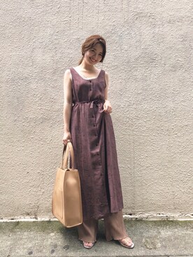 MihoUesugiさん(レディース・154cm)の夏コーディネート