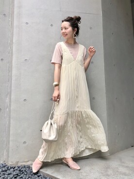 MihoUesugiさん（レディース・154cm）の夏コーディネート