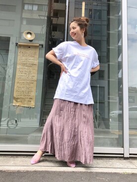 MihoUesugiさん(レディース・154cm)の春コーディネート