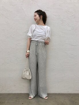 MihoUesugiさん（レディース・154cm）の夏コーディネート