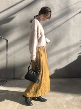 MihoUesugiさん（レディース・154cm）の冬コーディネート