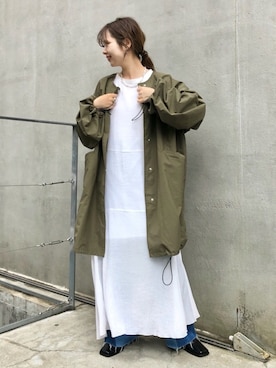 MihoUesugiさん（レディース・154cm）の春コーディネート