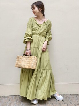 MihoUesugiさん（レディース・154cm）の春コーディネート