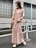 Web限定 ワッシャーシフォン無地ワンピース ワンピース Kastane カスタネ のファッション通販 Zozotown