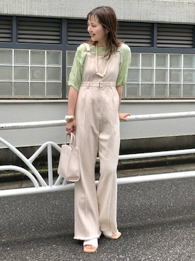 MihoUesugiさん（レディース・154cm）の夏コーディネート