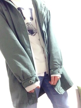 「ZIP FIVE（ジップファイブ）のアイテム（モッズコート）」を使った、ひまじんさん（メンズ・174cm）の冬コーディネート