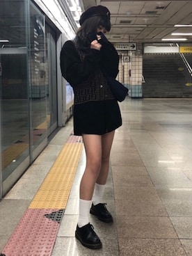 「NIKE(ナイキ)のアイテム(ショルダーバッグ)」を使った、hinariさん(レディース・160cm)の夏コーディネート