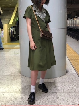 「FOREVER 21（フォーエバー トゥエンティーワン）のアイテム（リング）」を使った、hinariさん（レディース・160cm）の夏コーディネート