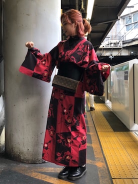 「mixxmixのアイテム（その他トップス）」を使った、hinariさん（レディース・160cm）の夏コーディネート