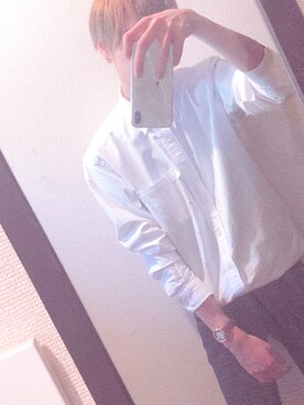 微顔さんさん（メンズ・174cm）の春コーディネート