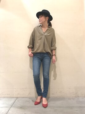 Chisato  さん（レディース・157cm）の冬コーディネート