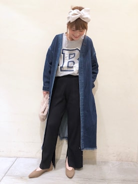 Chisato  さん（レディース・157cm）の秋コーディネート