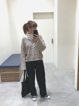 Chisato  さん（レディース・157cm）の秋コーディネート