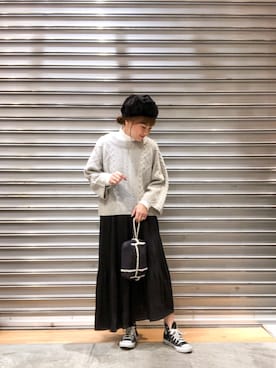 Chisato  さん（レディース・157cm）の冬コーディネート