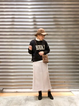 Chisato  さん（レディース・157cm）の冬コーディネート