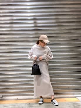 Chisato  さん（レディース・157cm）の冬コーディネート