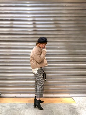 「CIAOPANIC TYPY（チャオパニックティピー）のアイテム（その他アウター）」を使った、Chisato  さん（レディース・157cm）の冬コーディネート