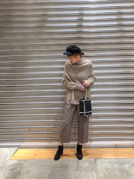 Chisato  さん（レディース・157cm）の冬コーディネート