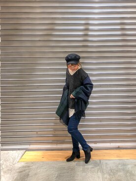 Chisato  さん（レディース・157cm）の冬コーディネート