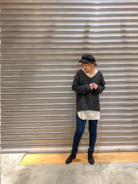 Chisato  さん（レディース・157cm）の冬コーディネート