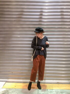 Chisato  さん（レディース・157cm）の冬コーディネート