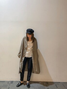 「CIAOPANIC TYPY（チャオパニックティピー）のアイテム（その他アウター）」を使った、Chisato  さん（レディース・157cm）の春コーディネート
