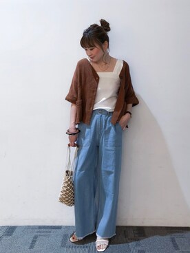 Chisato さん(レディース・157cm)の夏コーディネート