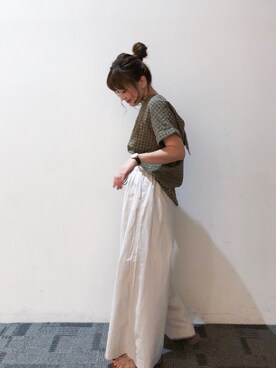 Chisato  さん（レディース・157cm）の夏コーディネート