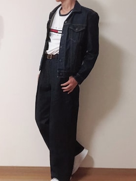 「Levi’s ENGINEERED JEANS（リーバイスエンジニアジーンズ）のアイテム（ジャケット/アウター）」を使った、みっくんさん（メンズ・174cm）の秋コーディネート