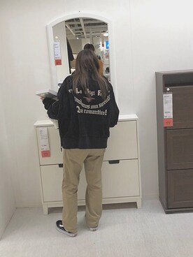「ストリート服が好き」｜「アイテム（ブルゾン）」を使った、kurumiさん（レディース・157cm）の秋コーディネート