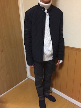 「アイテム（ジャケット/アウター）」を使った、🎭Yoshiki🎭さん（メンズ・170cm・10代）の冬コーディネート
