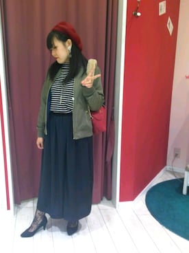 「ドレスキップ」｜「アイテム（その他アウター）」を使った、rororoさん（レディース・154cm）の秋コーディネート