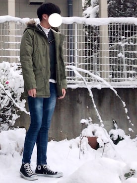 ケージさん（メンズ・175cm）の冬コーディネート