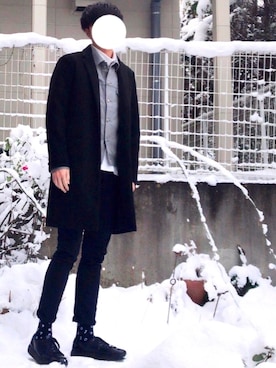 ケージさん（メンズ・175cm）の冬コーディネート