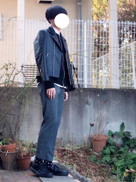 ケージさん（メンズ・175cm）の春コーディネート