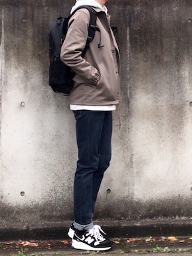 「Discoat Parisien」｜「アイテム（ブルゾン）」を使った、ケージさん（メンズ・175cm）の秋コーディネート