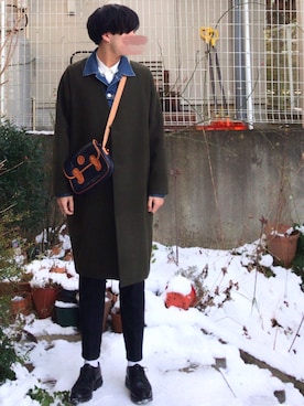 ケージさん（メンズ・175cm）の冬コーディネート
