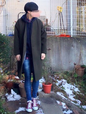ケージさん(メンズ・175cm)の冬コーディネート