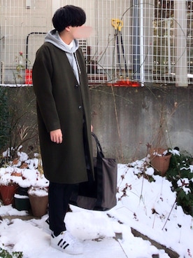 ケージさん（メンズ・175cm）の冬コーディネート