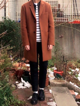 ケージさん（メンズ・175cm）の冬コーディネート