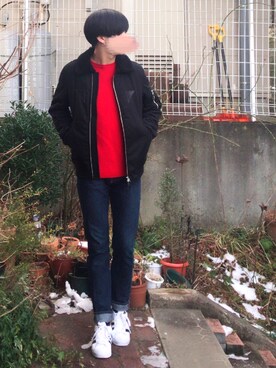 ケージさん（メンズ・175cm）の冬コーディネート
