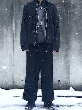 ケージさん(メンズ・175cm)の冬コーディネート